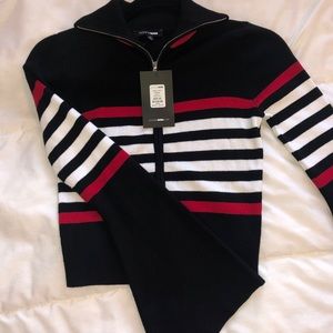 Bell Sleeve Cropped FashionNova Zip Up